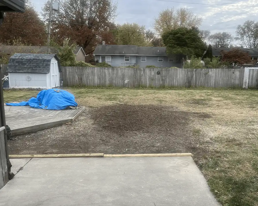 Kresse Tree Wurxx - Professional Stump Grinding in Springfield, IL - AFTER